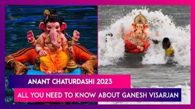 Anant Chaturdashi 2023: Know Date & Significance Of Ganesh Visarjan, The Last Day Of Ganeshotsav