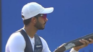 Anant Jeet Singh Naruka Wins Silver Medal in Men’s Shotgun Skeet Event at Asian Games 2023 As Indian Shooters Continue to Shine in Hangzhou