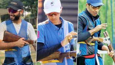 India Win Bronze Medal in Men’s Skeet Team Event As Angad Vir Singh Bajwa, Gurjoat Singh Khangura and Anant Jeet Singh Naruka Shine at Asian Games 2023