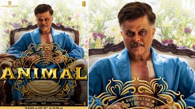 Animal: Anil Kapoor’s First Look Poster Unveiled, Teaser to Be Out on September 28 (View Pic)