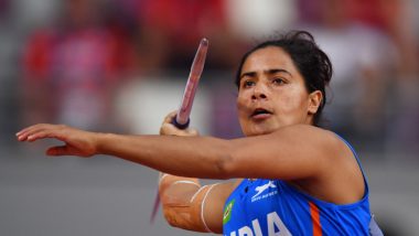 Annu Rani at Asian Games 2023 Live Streaming Online: Know TV Channel and Telecast Details for Women’s Javelin Throw Final in Hangzhou