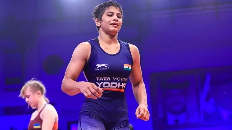 Antim Panghal Wins Bronze Medal in Women’s 53kg Event at World Wrestling Championships 2023, Secures Spot for Paris Olympics 2024