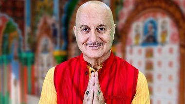 Anupam Kher Visits Ayodhya to Launch His Program on Lord Hanuman Temples, Shares Pic On Insta (View Post)