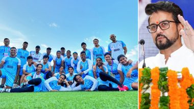 'Historic Win Testament to Their Grit, Indomitable Spirit, and Resilience': Union Sports Minister Anurag Thakur Lauds India's Women's Cricket Team for Winning Gold Medal at Asian Games 2023