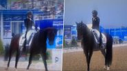 Anush Agarwalla and His Horse Etro Perform to ‘Jai Ho’ en Route to Winning Historic Bronze Medal in Dressage Individual Equestrian Event at Asian Games 2023 (Watch Video)
