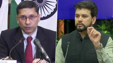 Sports Minister Anurag Thakur Cancels China Visit for Asian Games 2023 Due  to Visa Denial for Arunachal Athletes | LatestLY