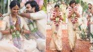 Ashok Selvan and Keerthi Pandian Wedding: Couple Shares Dreamy Pics from Their Intimate Marriage Ceremony in Tirunelveli!