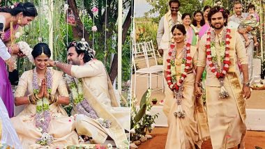 Ashok Selvan Marries Keerthi Pandian in Intimate Ceremony; Check Out Viral Pics of the Newlyweds!