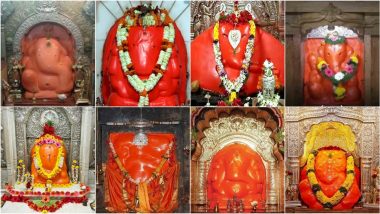 Ashtavinayak Ganpati Temples, Yatra Sequence & Map: Know the History and Significance of 8 Ganesh Temples in Maharashtra This Ganeshotsav
