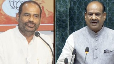 Ramesh Bidhuri Abusive Remarks in Lok Sabha Video: Speaker Om Birla Warns BJP MP of Action After Opposition Objects to Derogatory Comments Against BSP's Danish Ali