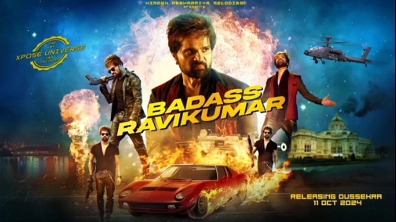 Badass Ravi Kumar: Himesh Reshammiya’s Film to Hit the Big Screens on October 11, 2024 (View Poster)