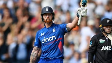 Ben Stokes Registers Highest Score by an England Player in ODIs, Hits 182 to Achieve Feat During ENG vs NZ 3rd ODI 2023