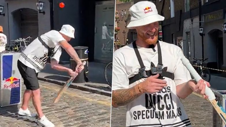 Ben Stokes Spotted Playing Street Cricket in London, Video Goes Viral!