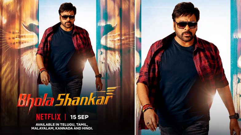 Bholaa Shankar OTT Release: Chiranjeevi, Tamannaah Bhatia, Keerthy Suresh’s Film to Stream on Netflix from September 15 (View Poster)