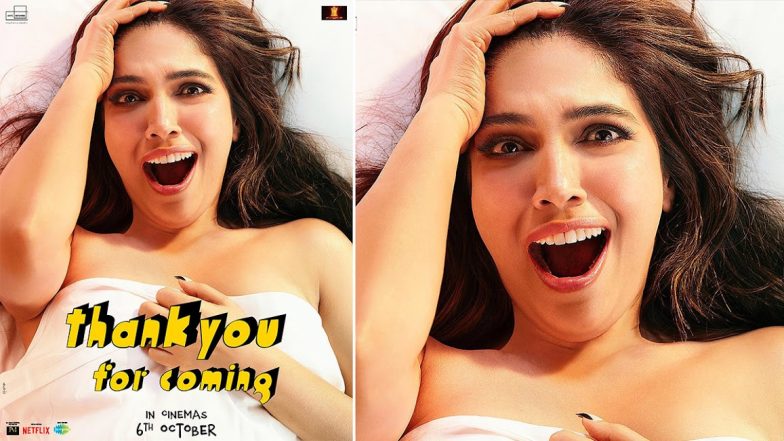 Thank You For Coming: Bhumi Pednekar Shares New Poster, Trailer To Be Out on September 6 (View Pic)