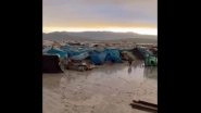 Burning Man Festival in US: Over 70,000 Attendees of Nevada Cultural Festival Trapped on Site Due to Heavy Rains, One Dead (Watch Video)