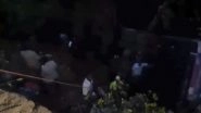 Tamil Nadu Road Accident: 8 Passengers Killed, Several Others Injured After Tourist Bus Falls Into Gorge Near Marapalam (Watch Video)
