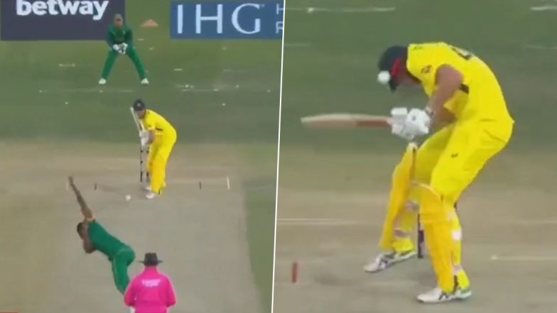 Marnus Labuschagne Replaces Cameron Green As Concussion Sub After the Latter Retires Hurt Getting Hit By Kagiso Rabada's Bouncer During SA vs AUS 1st ODI 2023 (Watch Video)