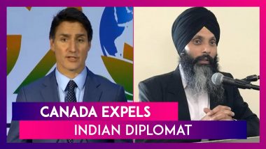 Canada Expels Indian Diplomat: PM Justin Trudeau Claims India's Hand In Killing Of Khalistan Leader Hardeep Singh