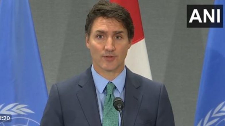 Justin Trudeau Urges India to Work With Canada to Allow Justice to Follow Its Course in Killing of Khalistani Extremist Leader (Watch Video)