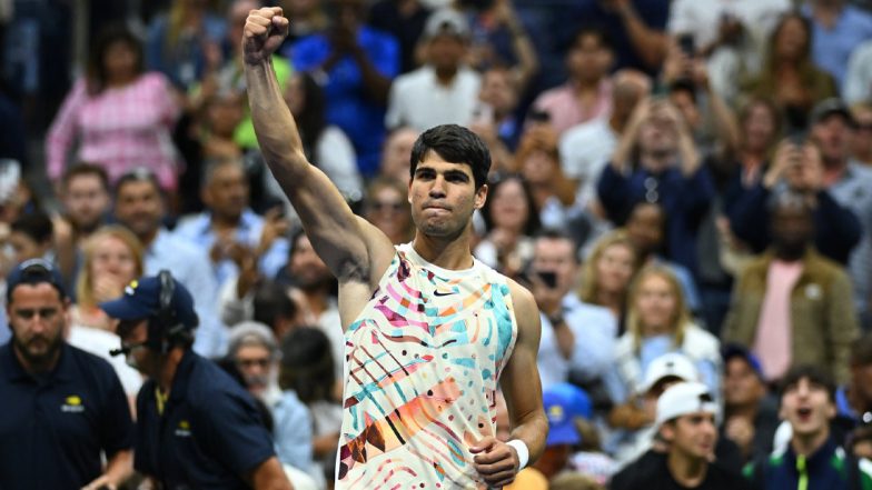 Carlos Alcaraz vs Alexander Zverev, US Open 2023 Live Streaming Online: How To Watch Live TV Telecast of Men’s Singles Quarterfinal Tennis Match?