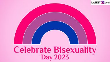 Celebrate Bisexuality Day 2023 Date, History & Significance: All You Need To Know About Bi Visibility Day Dedicated to the Bisexual Community