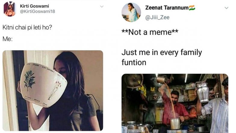 National Chai Day 2023 Funny Memes and Jokes: Hilarious Posts Going Viral Online About Chai, the Survival Juice That Comes Right After Oxygen & Water!