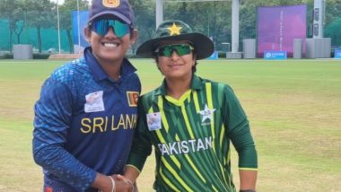 How to Watch PAK-W vs SL-W, Asian Games 2023 Live Streaming Online: Get Live Telecast Details of Pakistan Women vs Sri Lanka Women Semifinal Cricket Match on TV With Time in IST