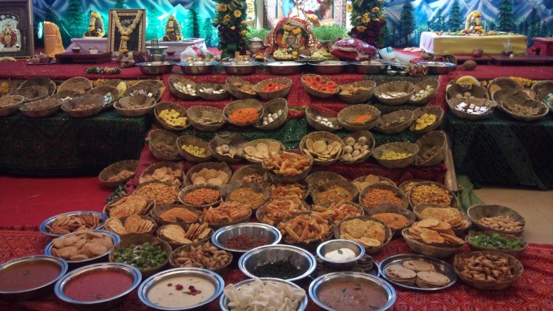 Chappan Bhog for Krishna Janmashtami 2023: What Are the 56 Food Items in Chhappan Bhog? Everything To Know