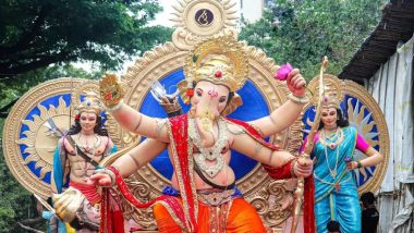 Chinchpokli Cha Chintamani Ganesh Idol in Mumbai: History and How To Reach Details of the Most Vibrant Ganesh Pandal of the City