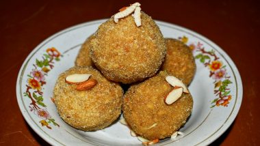 Churma Ladoo Ingredients and Recipe for Ganeshotsav 2023: How To Make Choorma Laddu As Prasad for Lord Ganesha