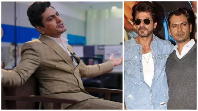 Nawazuddin Siddiqui Sets Record Straight on Shah Rukh Khan, Claims His Controversial Gesture Was a 'Metaphor' and Not a Dig at Jawan Star! (Watch Video)