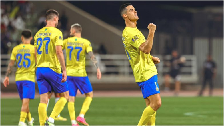 ‘That Winning Feeling!’ Cristiano Ronaldo Reacts After Scoring in Al-Nassr’s 3–1 Victory Over Al-Raed in Saudi Pro League 2023–24