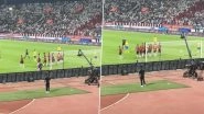 Cristiano Ronaldo&rsquo;s Free-Kick Hits Cameraman During Al-Raed vs Al-Nassr Saudi Pro League 2023&ndash;24 Match, Video Goes Viral