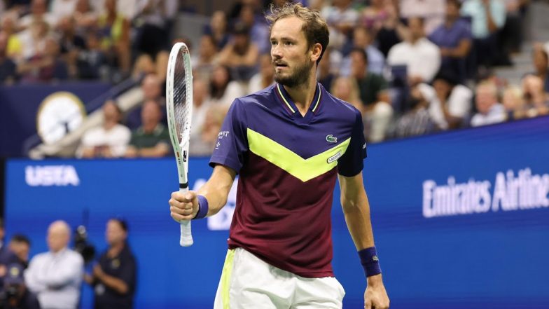 US Open 2023: Daniil Medvedev Defeats Defending Champion Carlos Alcaraz in Men’s Singles Semifinals, To Face Novak Djokovic in Final