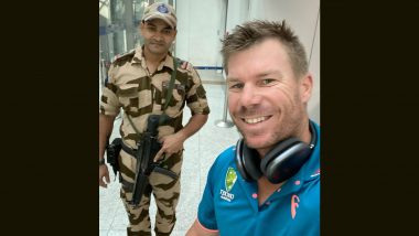 Australian Players Arrive in India Ahead of Three-Match ODI Series, David Warner Shares Post