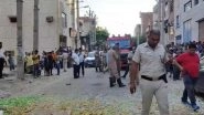 Delhi Factory Blast Video: Two Dead, Four Injured After Explosion at Plastic Factory in Bawana Area