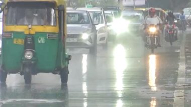Delhi Rains: National Capital Receives Heavy Rain for Second Consecutive Day (Watch Video)