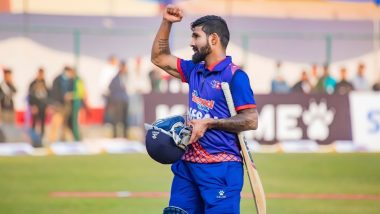 Asian Games 2023: Multiple Records Broken As Kushal Malla, Dipendra Singh Airee Shine in Nepal Cricket Team's 273-Run Win Over Mongolia