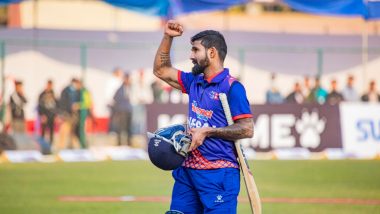 Dipendra Singh Airee Breaks Yuvraj Singh's Record of Fastest Fifty in T20Is, Slams Half-Century off 9 balls in Nepal's Asian Games 2023 Match vs Mongolia