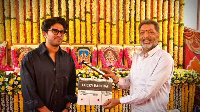 Lucky Baskhar: Dulquer Salmaan Begins Shooting for His Third Telugu Film With a Pooja Ceremony (View Pics)