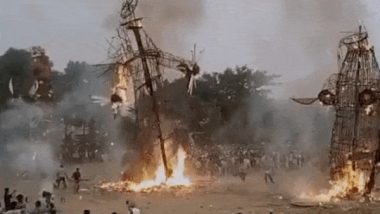 Dussehra 2023: Delhi Ramleela Committees to Burn Effigies of Those Criticising Sanatan Dharma Alongside Ravana, Kumbhkaran and Meghnad