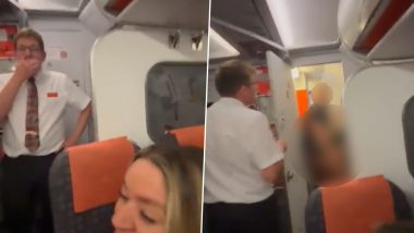 Plen Xxx Video - Sex on Plane: Couple Caught Having Sex in Toilet During easyJet Flight,  Passenger Shares Video | ðŸ‘ LatestLY