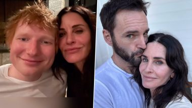 Ed Sheeran Sings 'Johnny's Beard Is the Shape of You' for Courteney Cox and Johnny McDaid's 10th Anniversary (Watch Video)