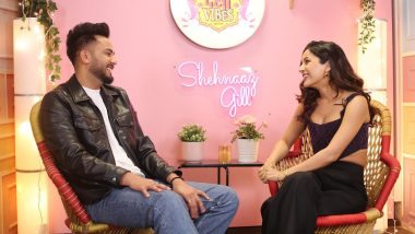 Desi Vibes With Shehnaaz Gill: Elvish Yadav Joins Shehnaaz Gill on Her Show, Check Out the BTS Pictures!