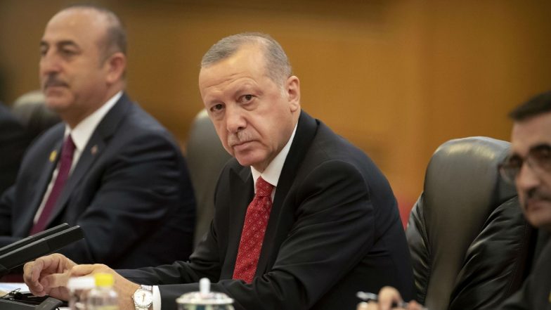 ‘Hamas Not a Terrorist Organisation,’ Says Turkey President Recep Tayyip Erdogan, Calls It ‘Patriotic Group That Defends Its Territory and People’ (Watch Video)