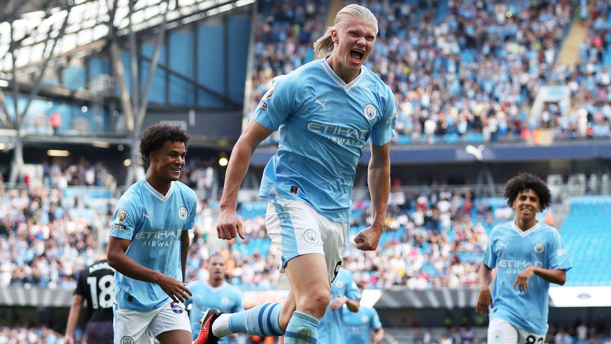 Manchester City 5-1 Fulham: Erling Haaland fires second-half hat-trick as  Citizens remain perfect with convincing win - Eurosport