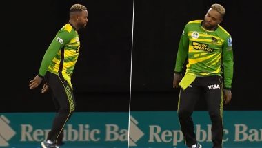 Fabian Allen Pulls Off With Unique Dance Move While Celebrating His Four Wickets in St Lucia Kings vs Jamaica Tallawahs CPL 2023 Eliminator (Watch Video)