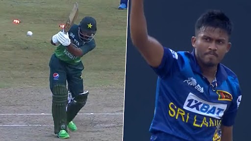 Fakhar Zaman Wicket Video: Watch Pramod Madushan Castle Ace Opening Batter During PAK vs SL Asia Cup 2023 Super Four Match