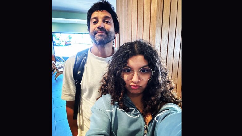 Farhan Akhtar And Akira Shell Out Major Father-Daughter Goals In This Cool ‘Knock Knock’ Selfie (View PIC)